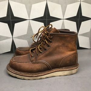 MEN’S RED WING BOOTS IN SIZE 8 LIGHTLY WORN